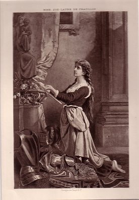 Jeanne D'Arcfrom our Antique Prints Catalogue - phoenixant.com