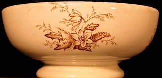 English ironstone bowl, Johnson Bros, Mignon pattern from our Antiques catalogue - Phoenixant.com
