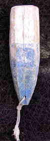 folk art wooden buoy from our folk art catalogue - phoenixant.com