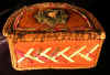 folk art ojibwa quill box from our folk art catalogue - phoenixant.com