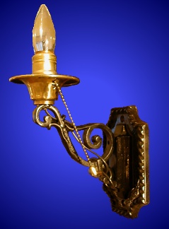 cast-iron and brass wallsconce from our Lighting catalogue - Phoenixant.com