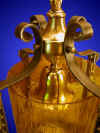 brass and wrought-iron ceiling fixture c. 1930 from our Lighting catalogue - Phoenixant.com