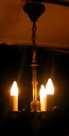 Arts & Crafts 3-light chandelier from our Lighting catalogue - Phoenixant.com