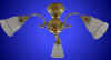 brass centre ball ceiling fixture c 1930 from our Lighting catalogue - Phoenixant.com